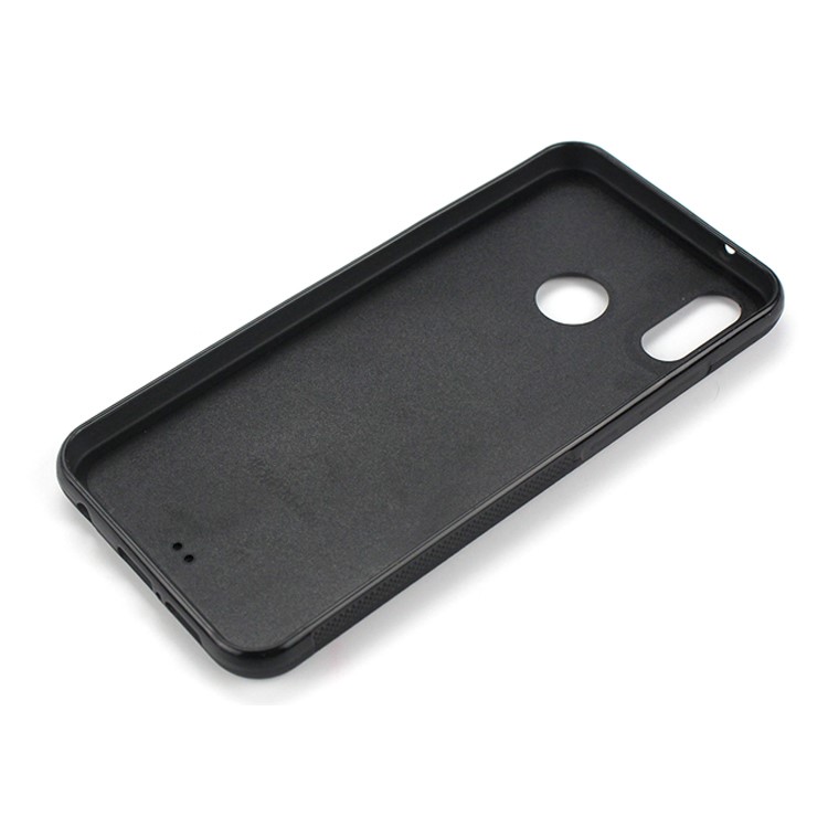 10Pcs/Set for Huawei P20 Lite/Nova 3e Customized Blank Heat Transfer Printing Aluminum Sheet Skin Coated PC TPU Hybrid Cover - Black-4