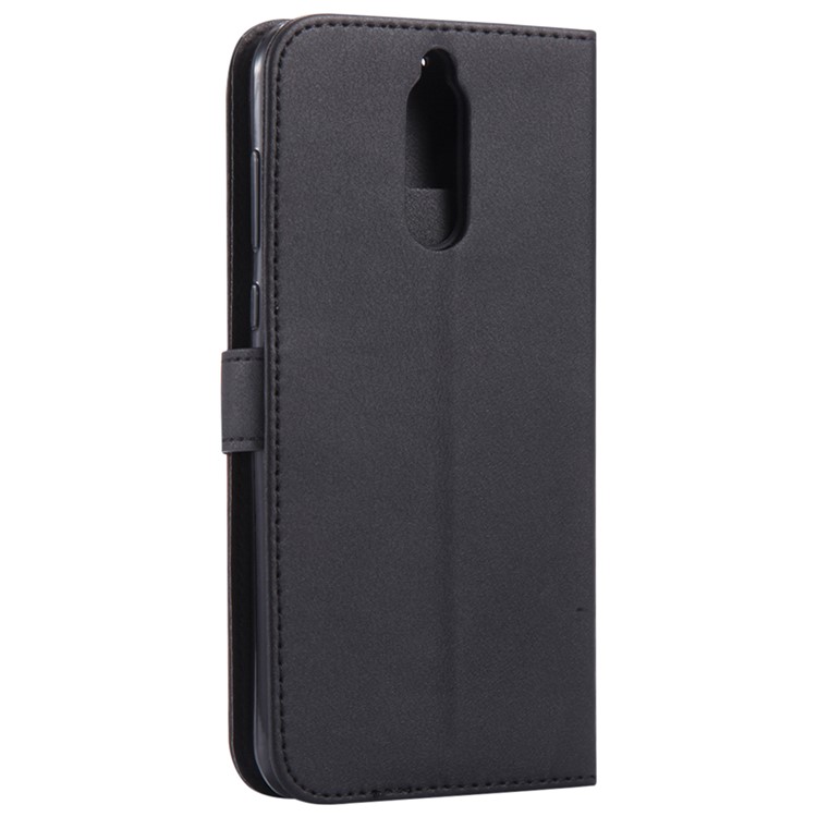 Wallet Stand Leather Protection Mobile Phone Case for Huawei Mate 10 Lite - Black-5