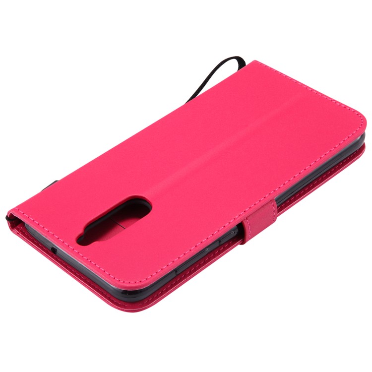 Portemonnaie Stand Lederschutz Handyhülle Für Huawei Mate 10 Lite - Rose-15