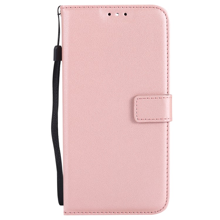 Wallet Stand Leather Protection Mobile Phone Shell for Huawei Mate 10 Lite / nova 2i / Maimang 6 / Honor 9i (India) - Rose Gold-3