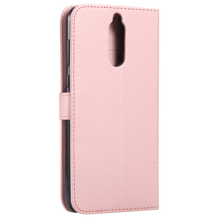Wallet Stand Leather Protection Mobile Phone Shell for Huawei Mate 10 Lite / nova 2i / Maimang 6 / Honor 9i (India) - Rose Gold-9