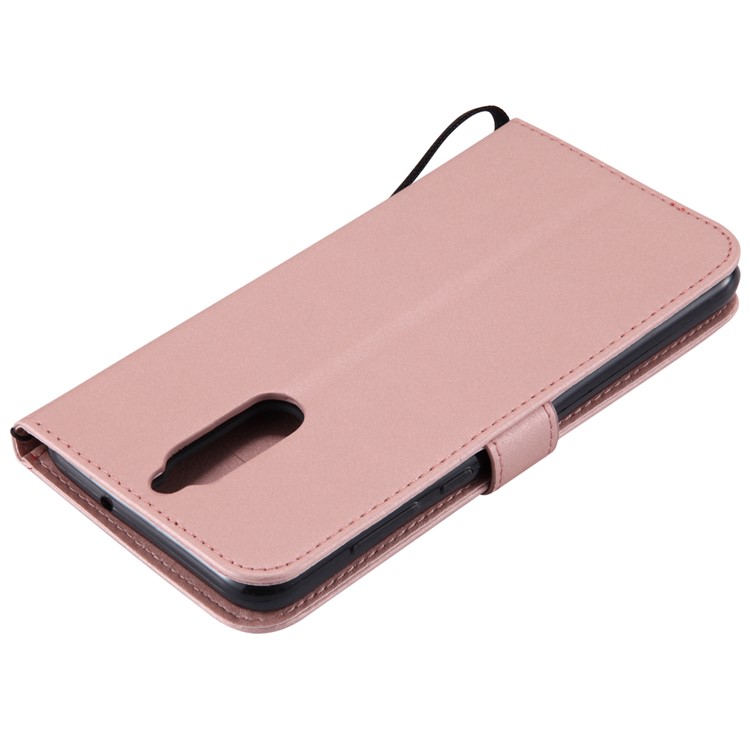 Wallet Stand Leather Protection Mobile Phone Shell for Huawei Mate 10 Lite / nova 2i / Maimang 6 / Honor 9i (India) - Rose Gold-15
