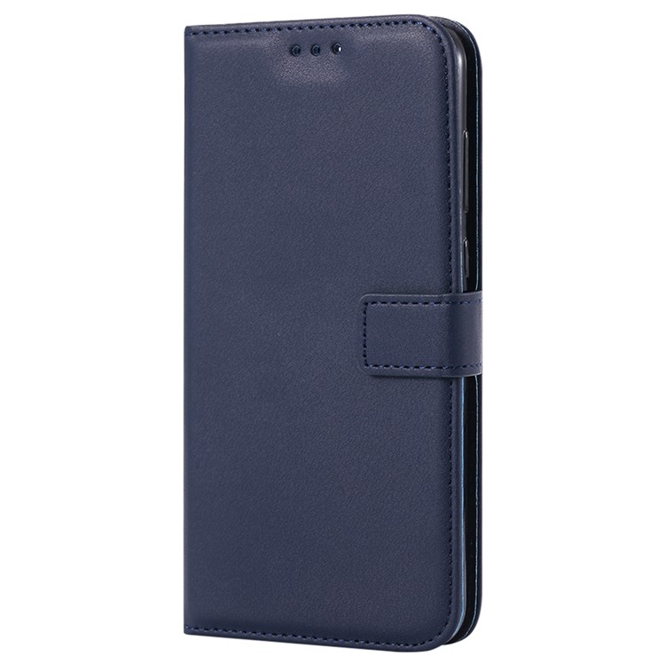 PU Leather Magnetic Wallet Phone Shell for Huawei Mate 10 Lite / nova 2i / Maimang 6 / Honor 9i (India) - Dark Blue-7