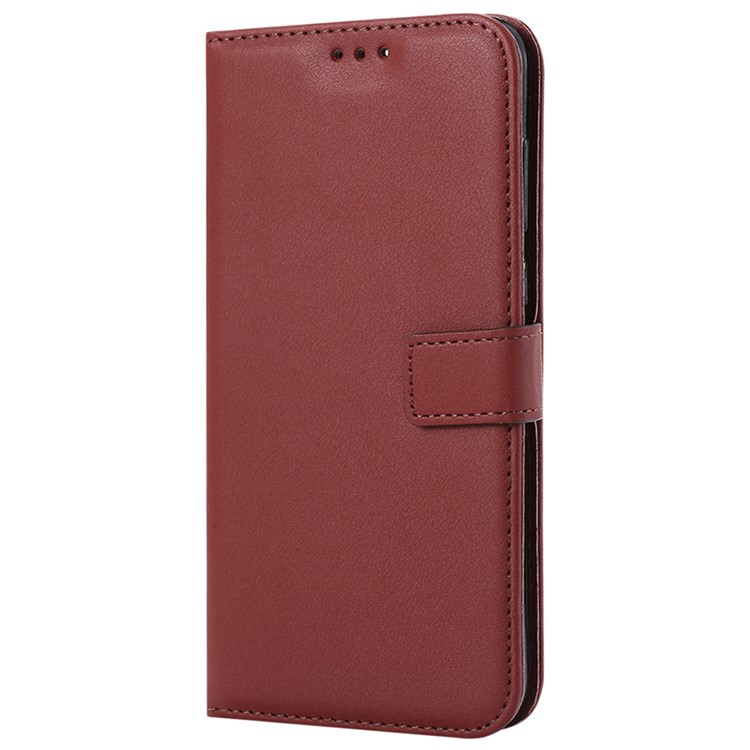 Folio Flip Wallet Leather Stand Mobile Casing for Huawei Mate 10 Lite / nova 2i / Maimang 6 / Honor 9i (India) - Brown-7
