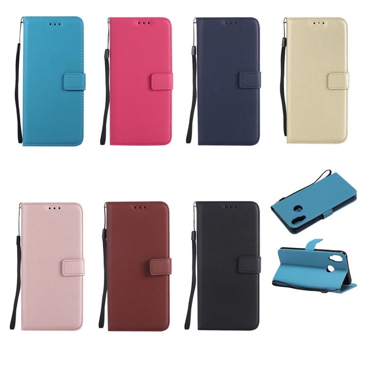 Wallet Leather Stand Case for Huawei P20 Lite / Nova 3e - Black-10
