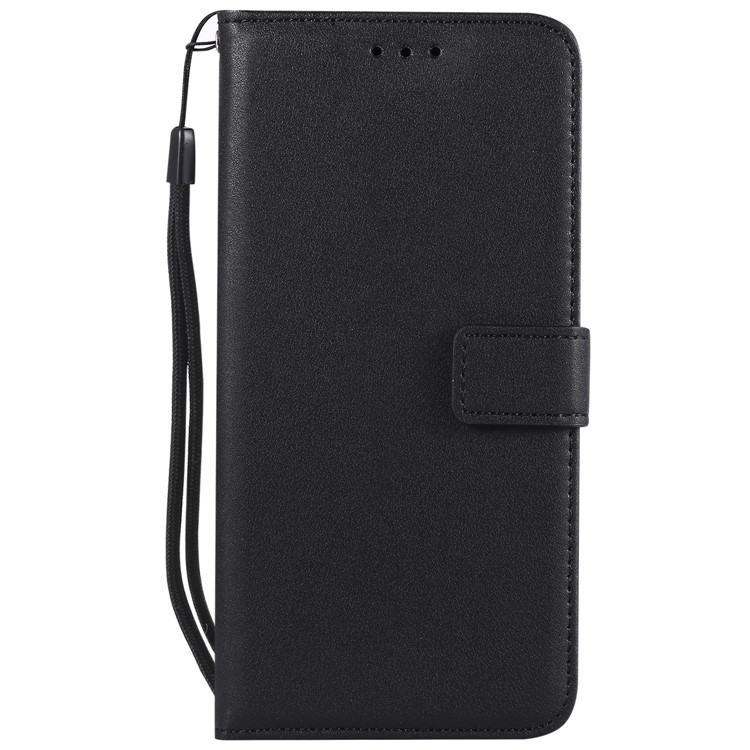 Wallet Leather Stand Case for Huawei P20 Lite / Nova 3e - Black-2