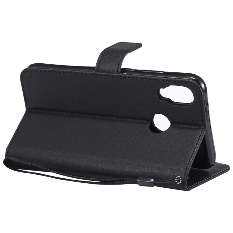 Wallet Leather Stand Case for Huawei P20 Lite / Nova 3e - Black-8