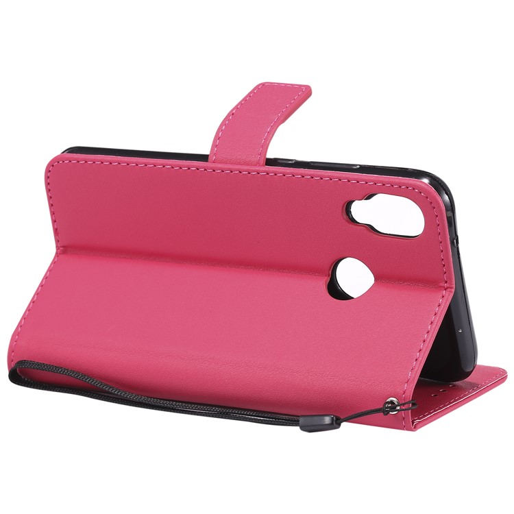 Wallet Leather Stand Cover for Huawei P20 Lite / Nova 3e - Rose-15