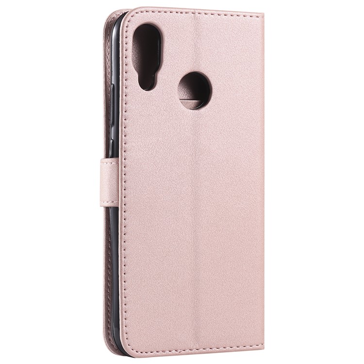 Wallet Leather Cell Phone Case for Huawei P20 Lite / Nova 3e - Rose Gold-9