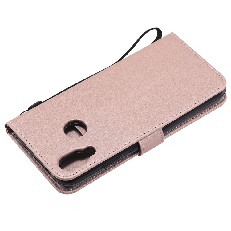 Wallet Leather Cell Phone Case for Huawei P20 Lite / Nova 3e - Rose Gold-11
