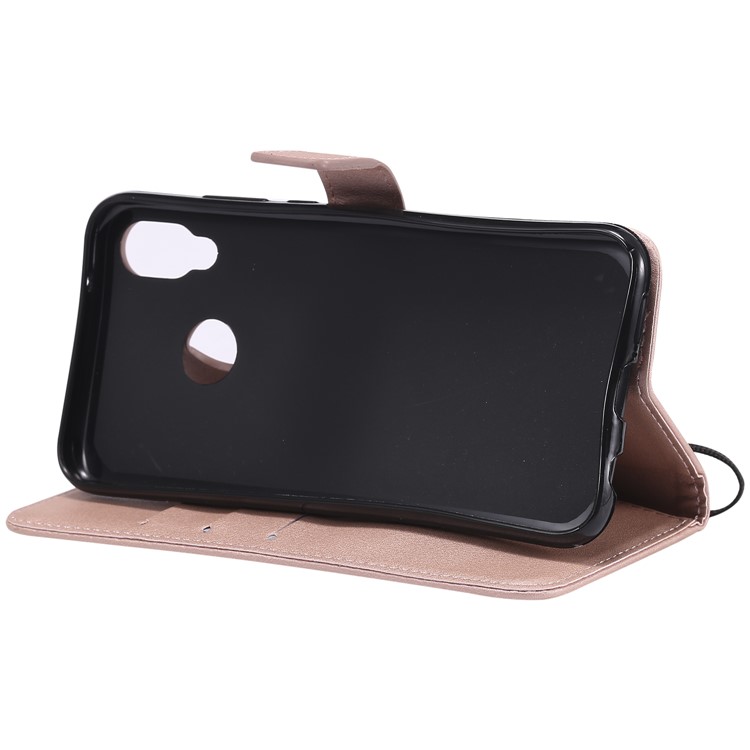 Wallet Leather Cell Phone Case for Huawei P20 Lite / Nova 3e - Rose Gold-13