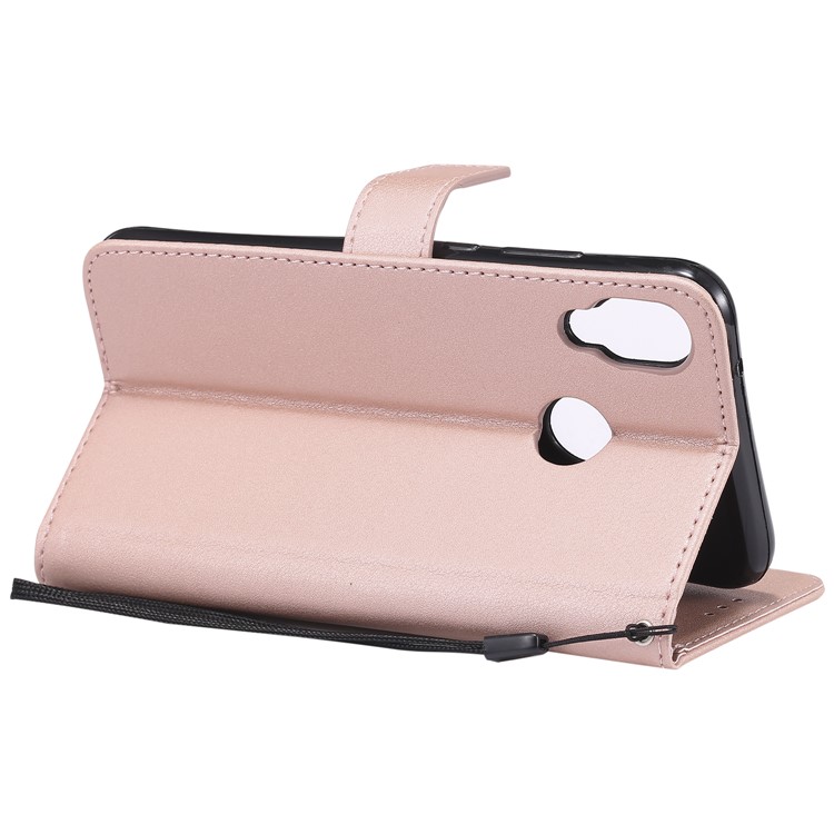 Wallet Leather Cell Phone Case for Huawei P20 Lite / Nova 3e - Rose Gold-15
