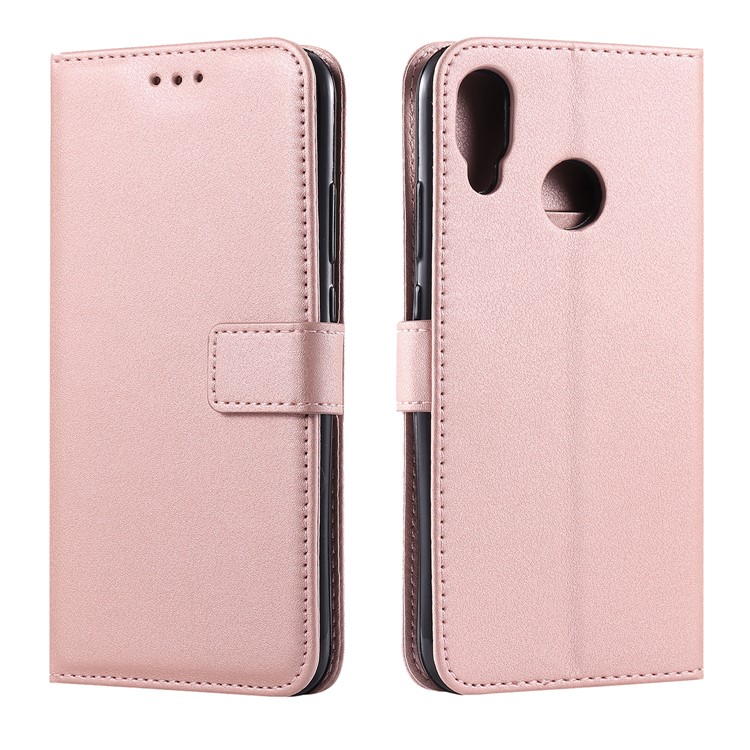 Wallet Leather Cell Phone Case for Huawei P20 Lite / Nova 3e - Rose Gold-17