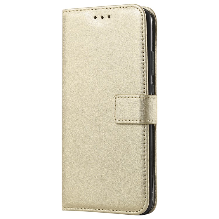 Magnetic Leather Stand Case for Huawei P20 Lite / Nova 3e - Champagne Gold-7