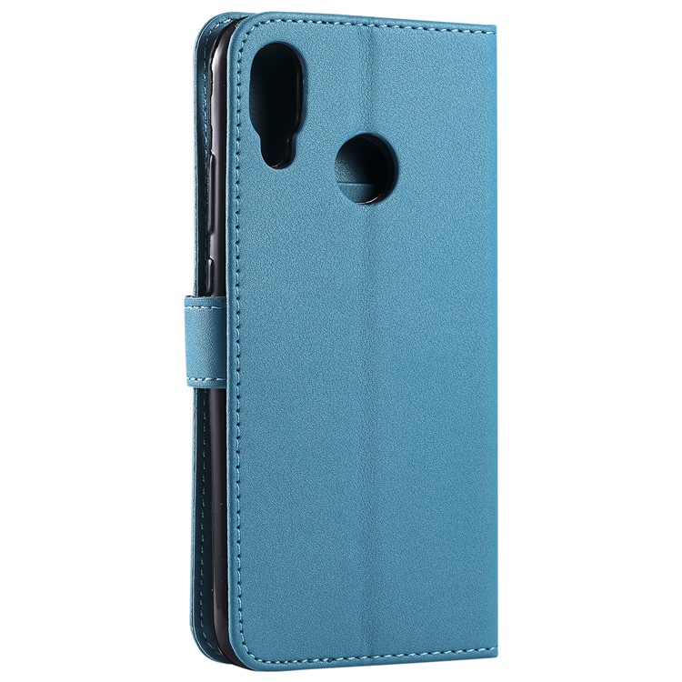 Magnetic Leather Stand Cover for Huawei P20 Lite / Nova 3e - Baby Blue-9