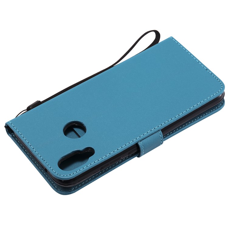 Magnetic Leather Stand Cover for Huawei P20 Lite / Nova 3e - Baby Blue-11