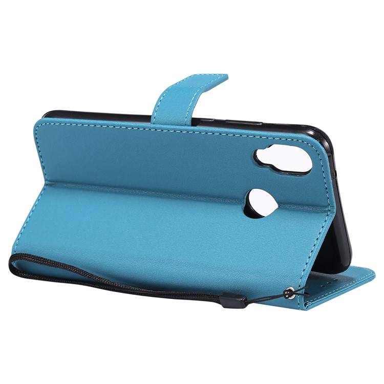 Magnetic Leather Stand Cover for Huawei P20 Lite / Nova 3e - Baby Blue-15