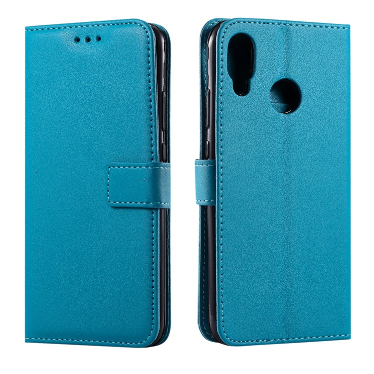 Magnetic Leather Stand Cover for Huawei P20 Lite / Nova 3e - Baby Blue-17