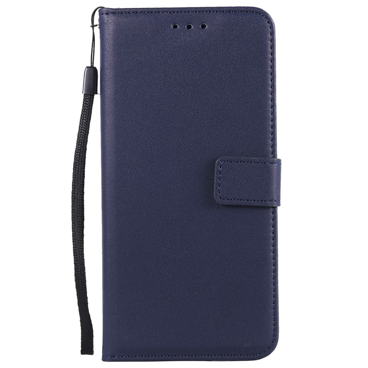 Magnetic Leather Stand Cover for Huawei P20 Pro - Dark Blue-2