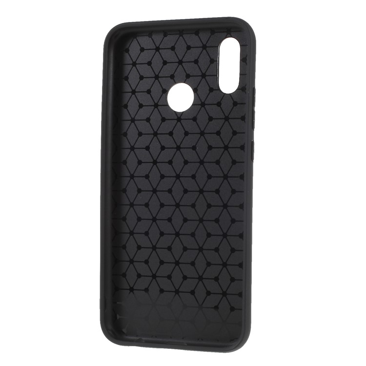 Tempered Glass + TPU Hybrid Phone Casing for Huawei P20 Lite / Nova 3e (China) - Black-5