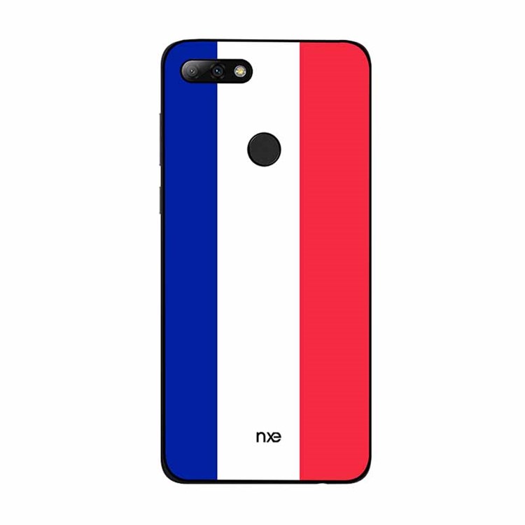 NXE 2018 World Cup Flag Pattern TPU Phone Shell for Huawei Honor 7C/Enjoy 8 - French Flag-2