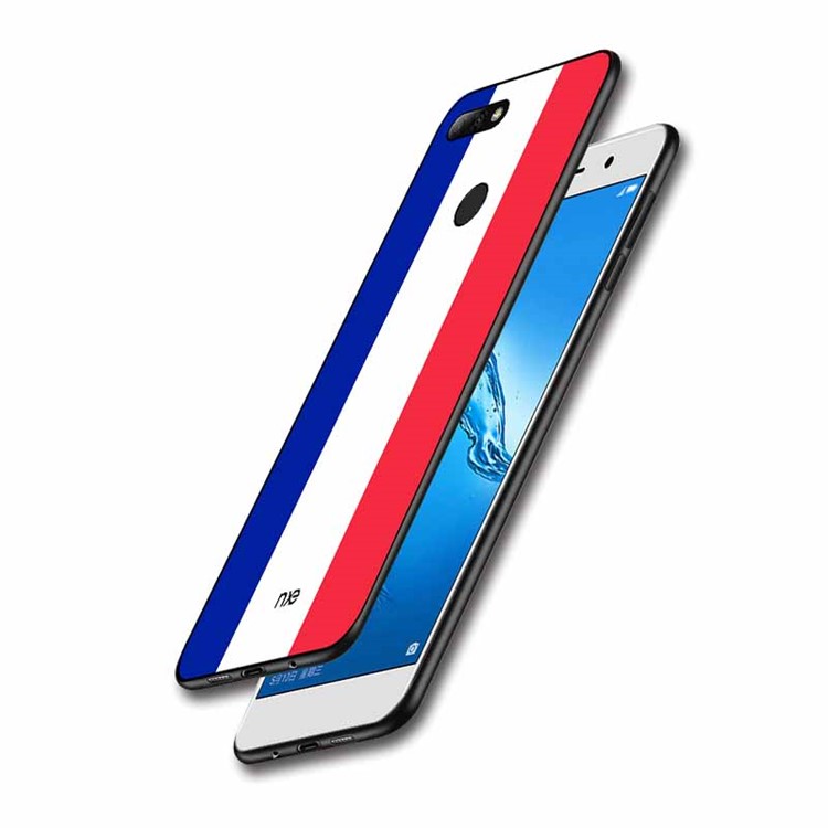 NXE 2018 World Cup Flag Pattern TPU Phone Shell for Huawei Honor 7C/Enjoy 8 - French Flag-4