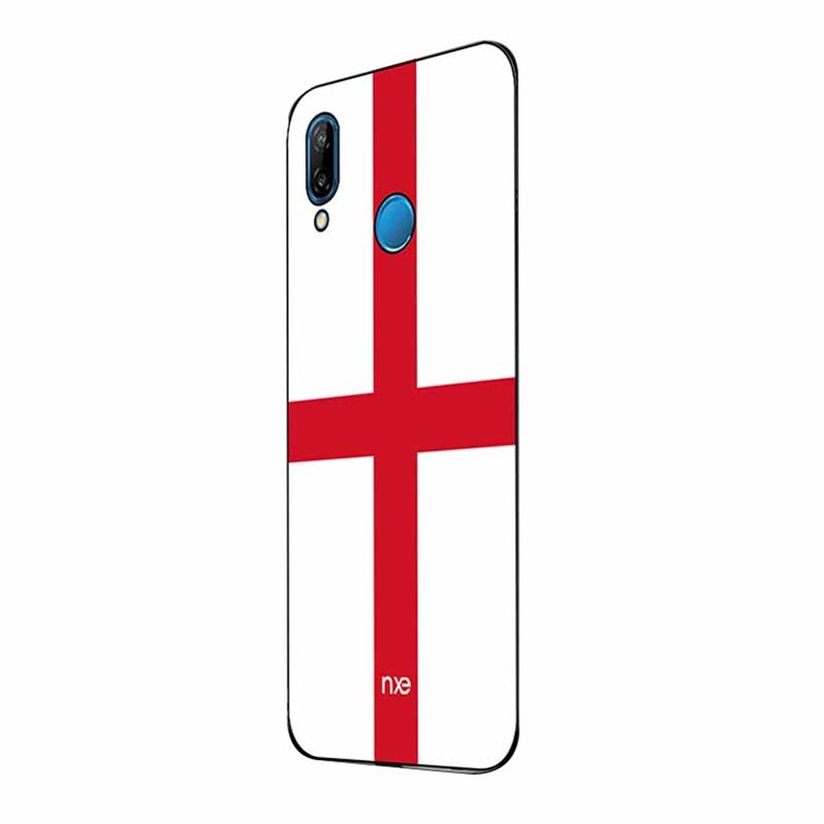 NXE Flag Printing TPU Mobile Casing for Huawei P20 Lite / Nova 3e - Flag of England-3