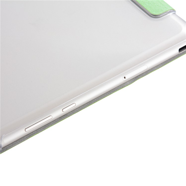Tri-fold Leather Flip Stand Cover for Huawei MediaPad M5 10/10 (Pro) - Green-10