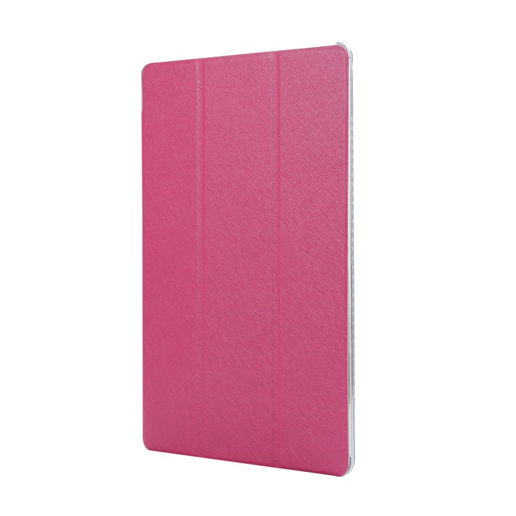 Leather Flip Tri-fold Stand Tablet Case for Huawei MediaPad M5 10/10 (Pro) - Rose-2