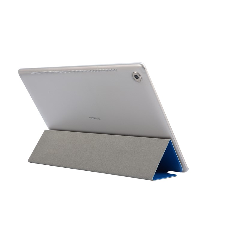 Flip copertura In Pelle Tri-fold Per Huawei Mediapad M5 10/10 (pro) - Blu Scuro-4