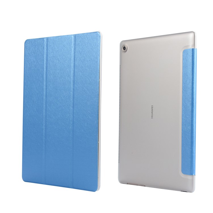 Flip copertura In Pelle Tri-fold Per Huawei Mediapad M5 10/10 (pro) - Blu Scuro-5