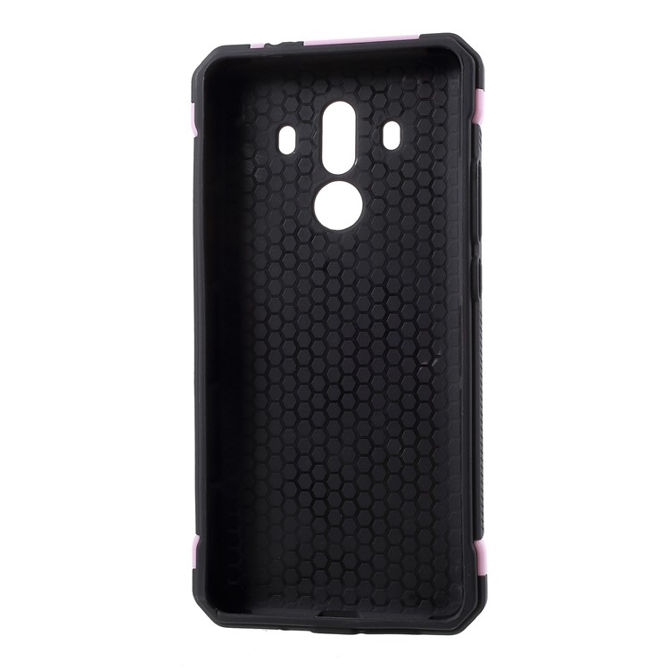 Camouflage Leather Coated Combo PC + TPU Back Mobile Shell for Huawei Mate 10 Pro - Pink-6