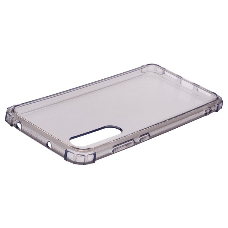 Shock-resistant TPU Protection Cell Phone Case for Huawei P20 Pro - Grey-4