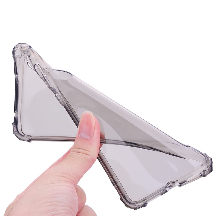 Shock-resistant TPU Protection Cell Phone Case for Huawei P20 Pro - Grey-5