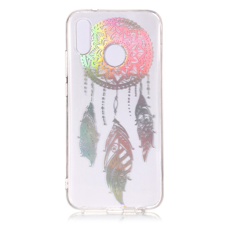 Colorful Laser Carving Patterned TPU Cover for Huawei P20 Lite/Nova 3e (China) - Dream Catcher-2