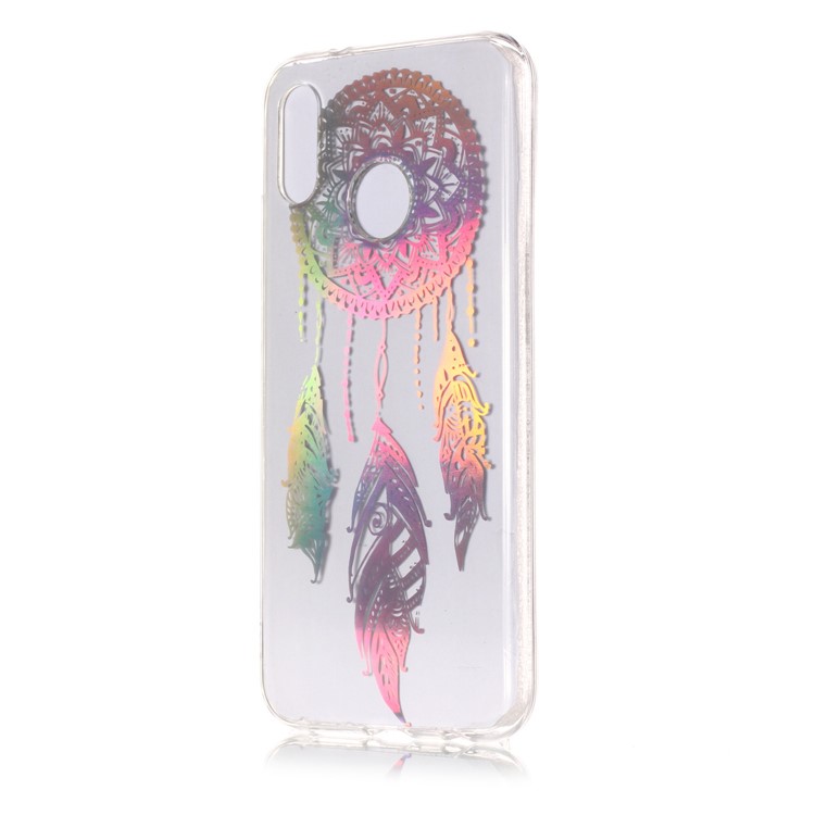 Colorful Laser Carving Patterned TPU Cover for Huawei P20 Lite/Nova 3e (China) - Dream Catcher-3