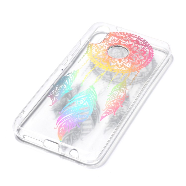 Colorful Laser Carving Patterned TPU Cover for Huawei P20 Lite/Nova 3e (China) - Dream Catcher-4