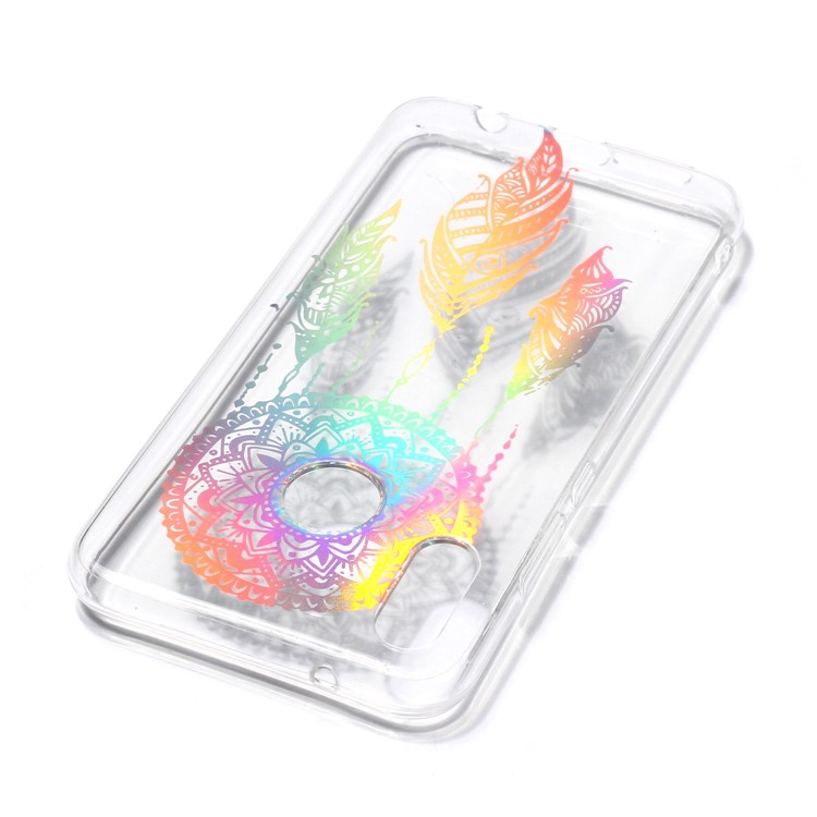 Colorful Laser Carving Patterned TPU Cover for Huawei P20 Lite/Nova 3e (China) - Dream Catcher-5