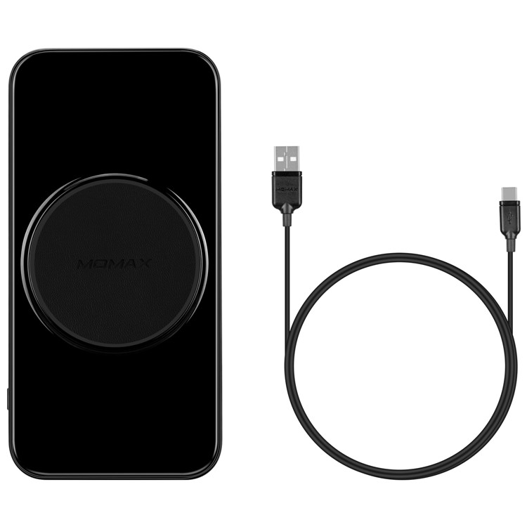 MOMAX Q.POWER 3 Qi Wireless Charger Pad 10000mAh Power Bank for iPhone 8/Samsung Galaxy S8 etc. - Black-10