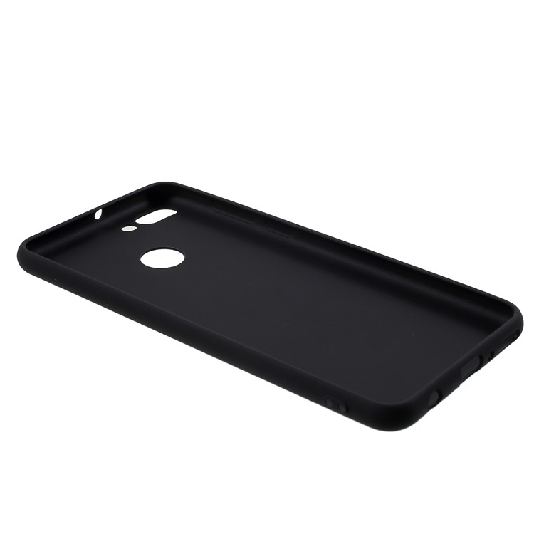 500PCS/Lot Double-sided Matte TPU Protective Case for Huawei Y9 (2018)/Enjoy 8 Plus - Black-3
