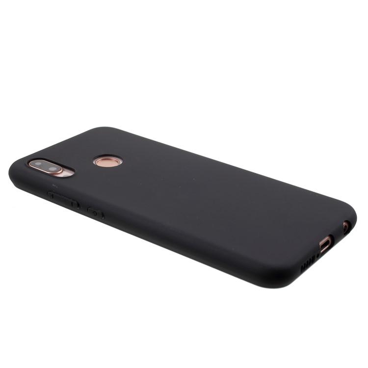 500PCS/Lot Double-sided Matte TPU Phone Cover Shell for Huawei P20 Lite/Nova 3e - Black-4