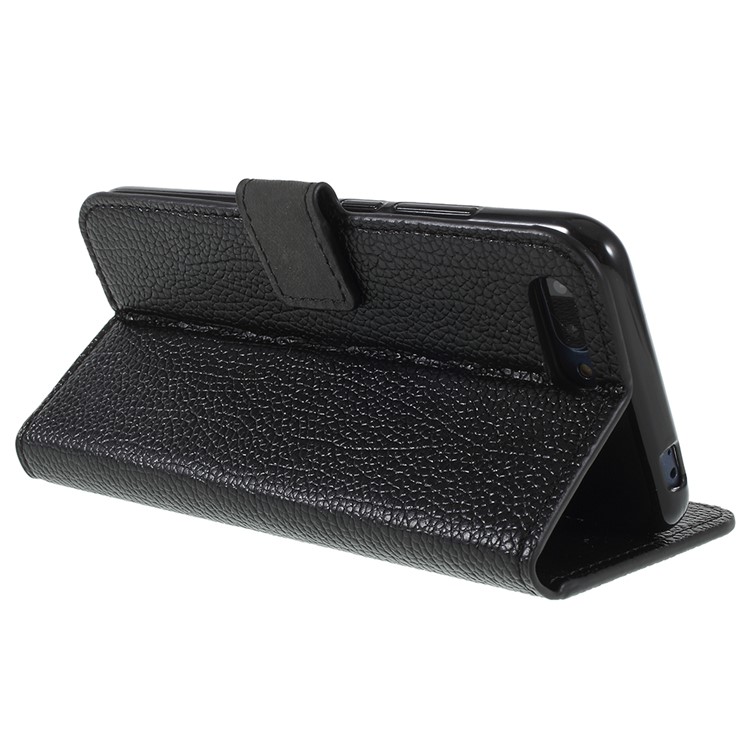 Litchi Texture Wallet Stand Leather Mobile Phone Case for Huawei Honor 10-5
