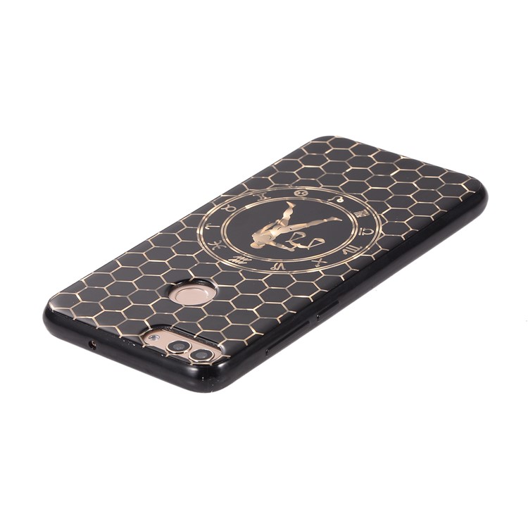 Electroplating Constellation Pattern TPU Phone Shell for Huawei P Smart / Enjoy 7S - Libra-5