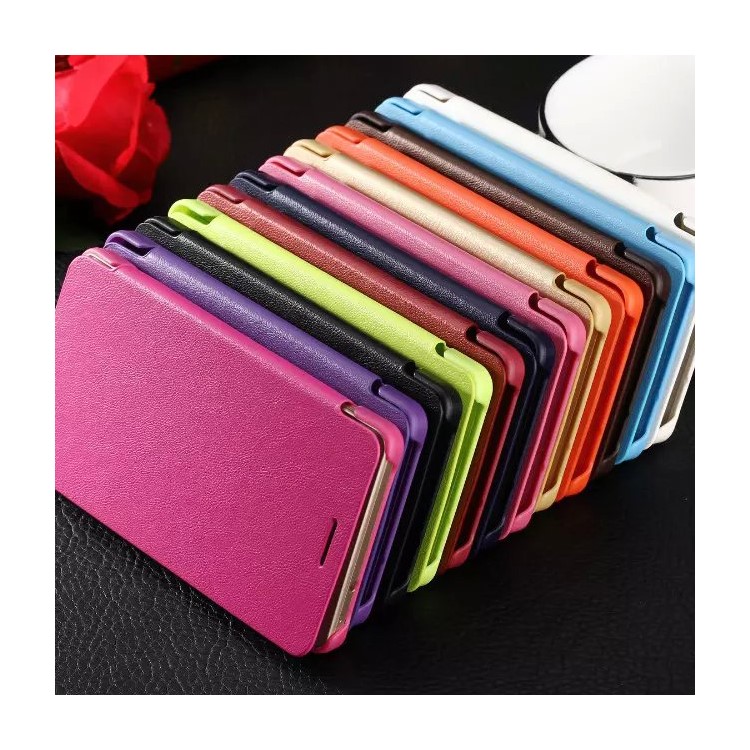 Slim Leather Flip Case for Huawei Honor Play 5X / Honor 5X - Red-3
