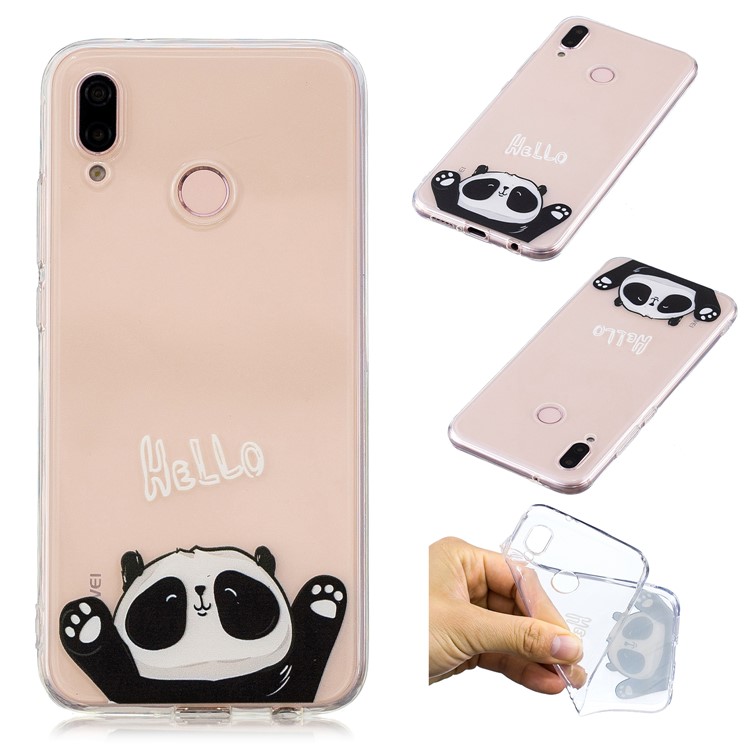 Pattern Printing Soft TPU Mobile Phone Cover for Huawei P20 Lite/Nova 3e (China) - Hello-1