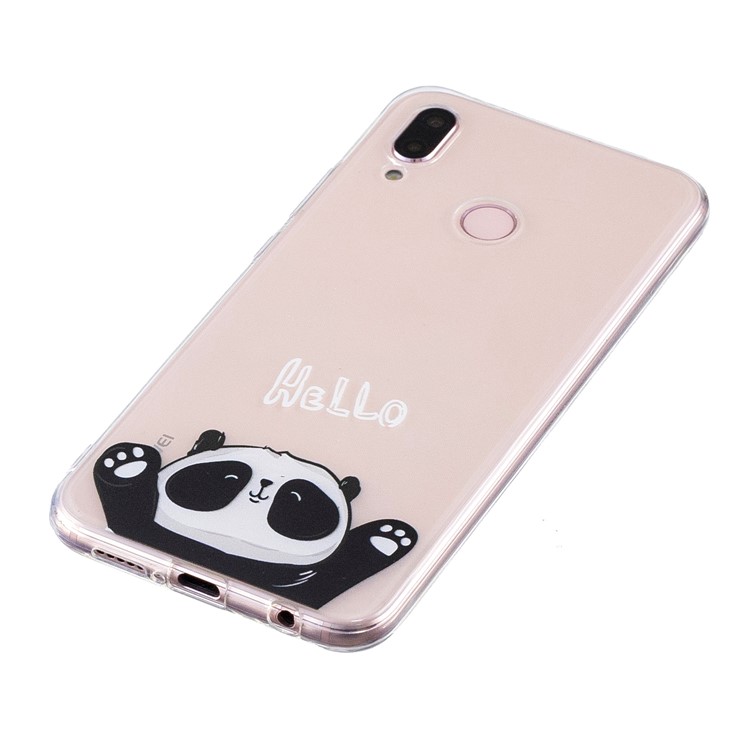 Pattern Printing Soft TPU Mobile Phone Cover for Huawei P20 Lite/Nova 3e (China) - Hello-3