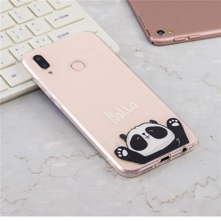Pattern Printing Soft TPU Mobile Phone Cover for Huawei P20 Lite/Nova 3e (China) - Hello-6
