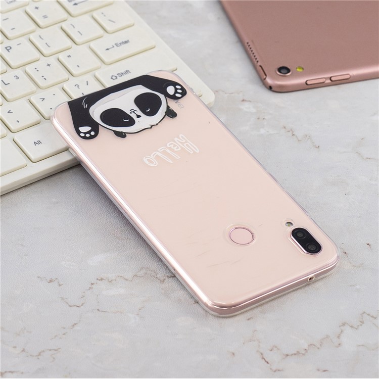 Pattern Printing Soft TPU Mobile Phone Cover for Huawei P20 Lite/Nova 3e (China) - Hello-7