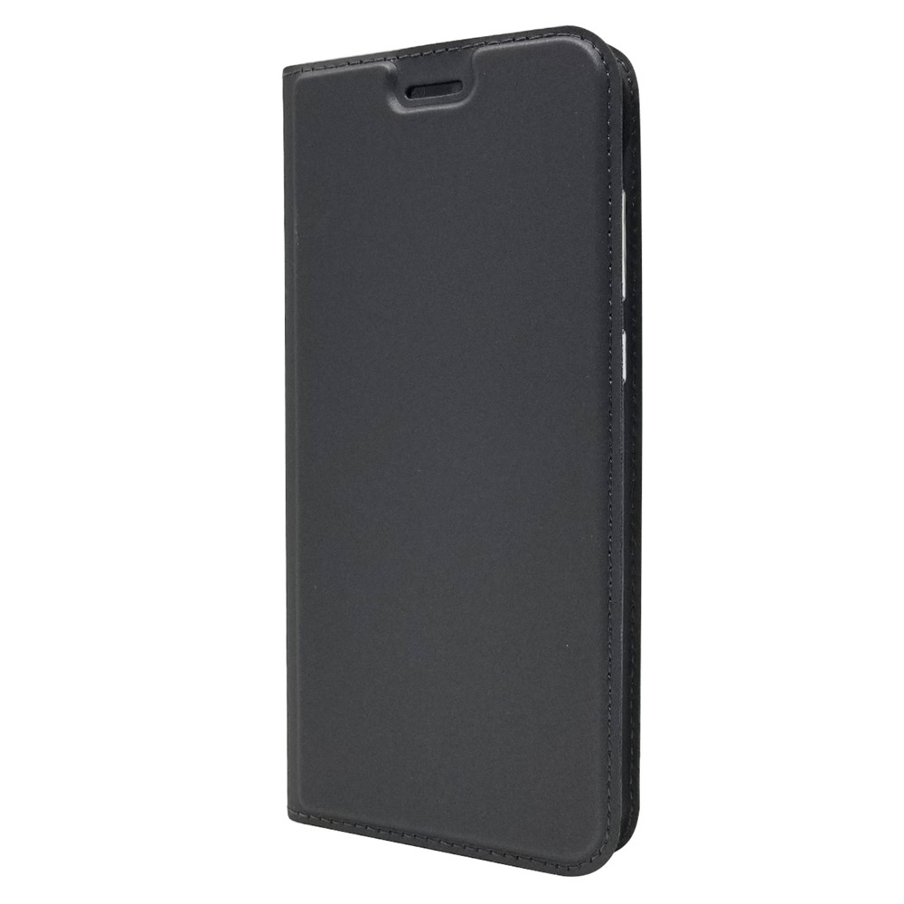 Magnetic Adsorption Leather Stand Flip Cover with Card Slot for Huawei P20 Pro - Black-2
