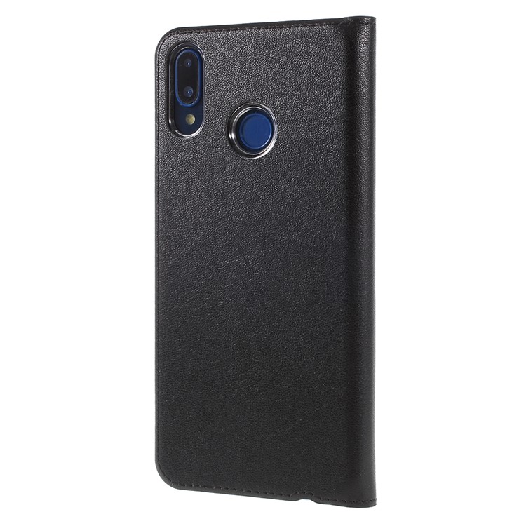 View Window Flip Leather Phone Case for Huawei P20 Lite/Nova 3e (China) - Black-3